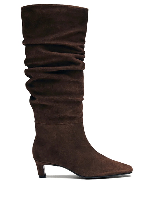 ALOHAS-KALILA SUEDE BROWN LEATHER BOOTS-S101173.02 SUEDE BROWN
