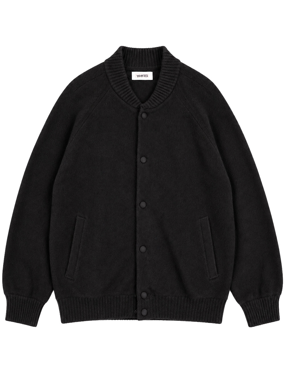 ANIPS-CASH SILK BOMBER-F26K35 BLACK
