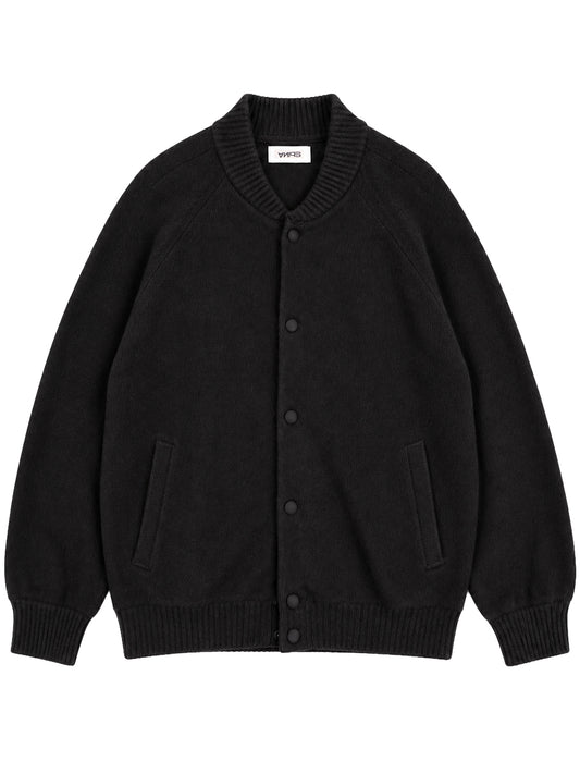 ANIPS-CASH SILK BOMBER-F26K35 BLACK