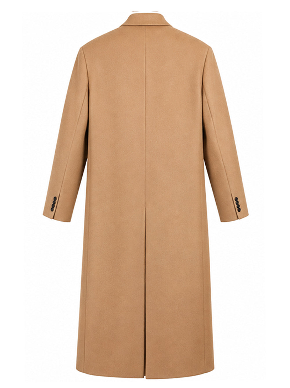 ANIPS-LONG COAT-F26016 CAMEL