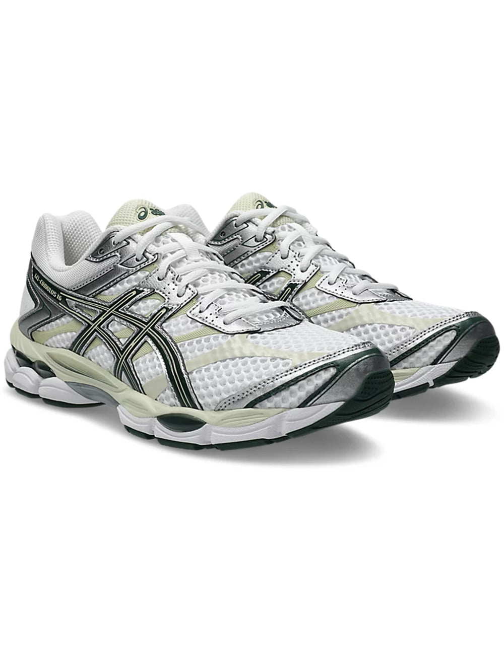 ASICS-GEL-CUMULUS 16-1203A733 105 WHITE/FOREST NIGHT