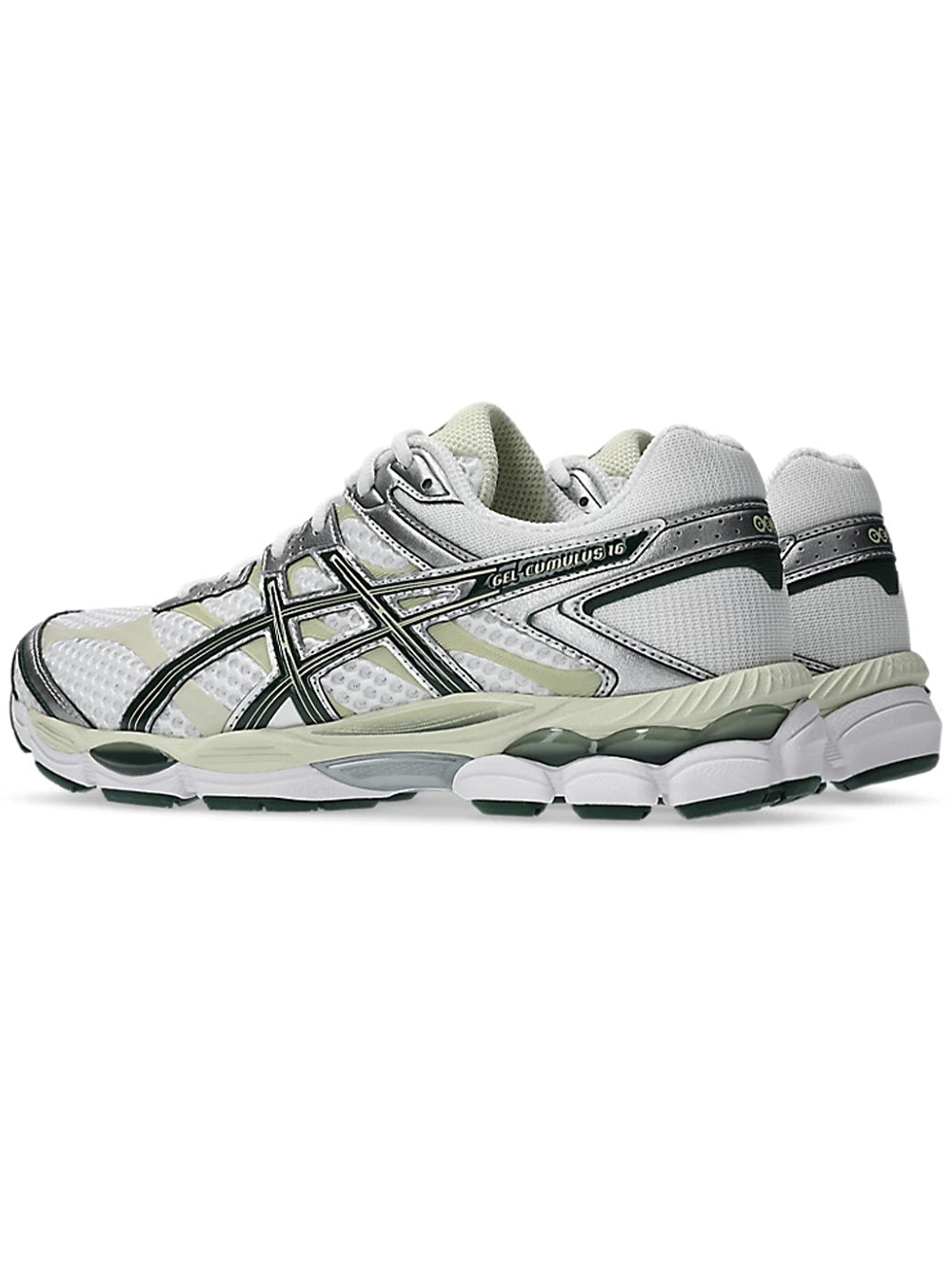 ASICS-GEL-CUMULUS 16-1203A733 105 WHITE/FOREST NIGHT
