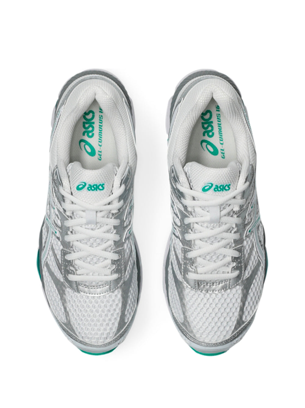 ASICS-GEL-CUMULUS 16-1203A733 106 WHITE/EDAMAME GREEN