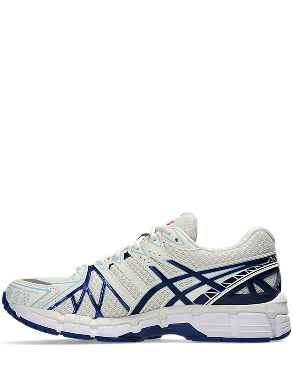 ASICS-GEL-KAYANO 20-1203A388 101 CREAM/DEEP MARINE