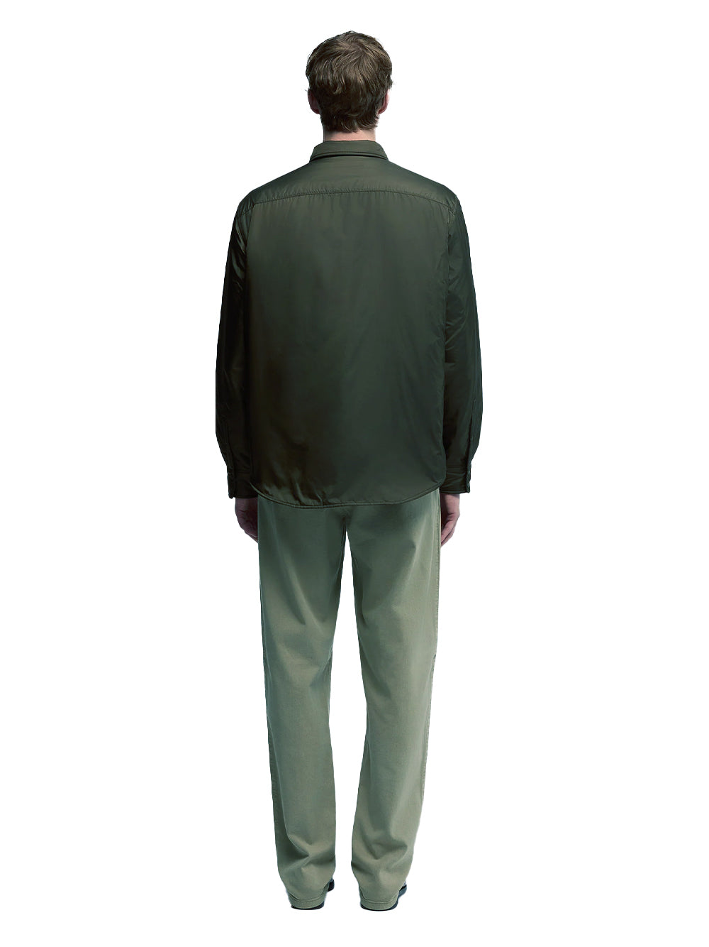 ASPESI-CAMICIA 13 PIU`-W5.I.I029.7961.C9 96374 VERDE INGLES