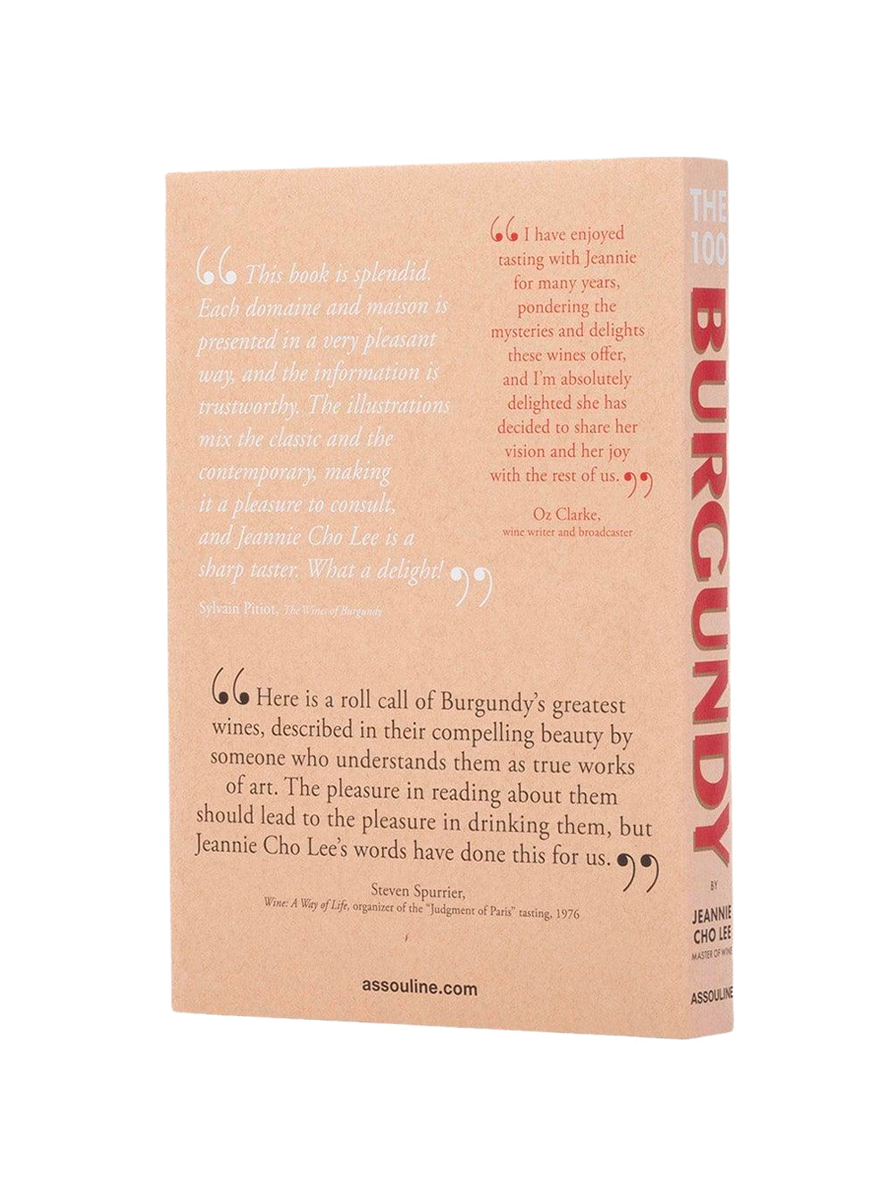ASSOULINE-THE 100 BURGUNDY: EXCEPTIONAL WINES TO BUILD A DREAM CELLAR-9781614288084 THE ICONS COLLECTION