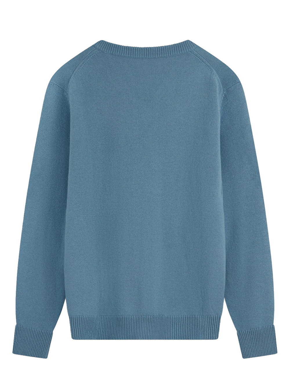 BALLANTYNE-V NECK PULLOVER 100% WS CLASSIC DIAMOND-B2P001 7K0A8 93019 DUSK BLUE/TORTORA/AVANA/ICE WA