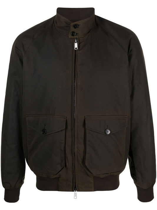 BARACUTA-WAXED G9 POCKET-BRCPS0992 6054 DEEP MOSS