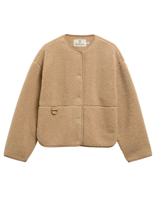 BARBOUR-ARLENE FLEECE-LFL0088 BE93 WARM TRENCH