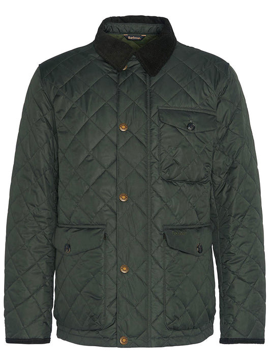 BARBOUR-HORNBY QUILTED JACKET-MQU1808 GN71 GREEN