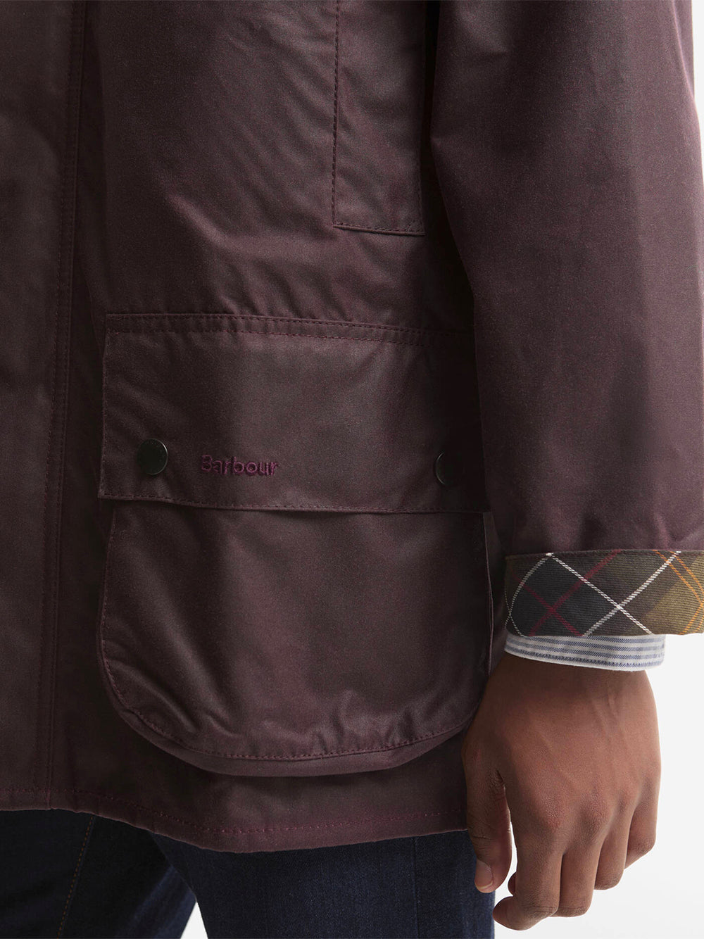 BARBOUR-ICONS BEAUFORT WAX JACKET-MWX2586 RE92 BORDEAUX