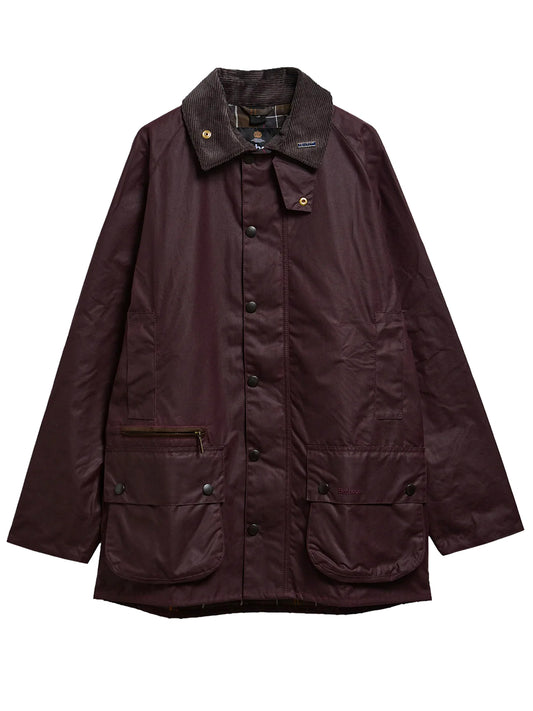 BARBOUR-ICONS BEAUFORT WAX JACKET-MWX2586 RE92 BORDEAUX
