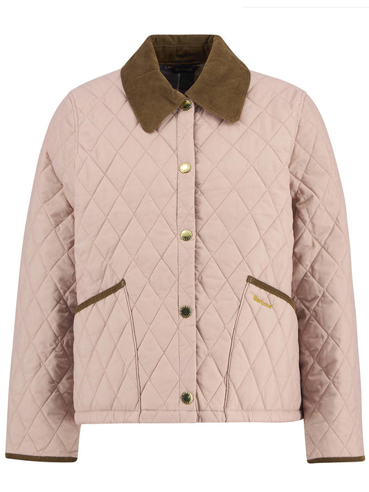 BARBOUR-ICONS LIDDESDALE QUILT JKT-LQU1851 P153 GARDENIA/DRESS/BEIGE