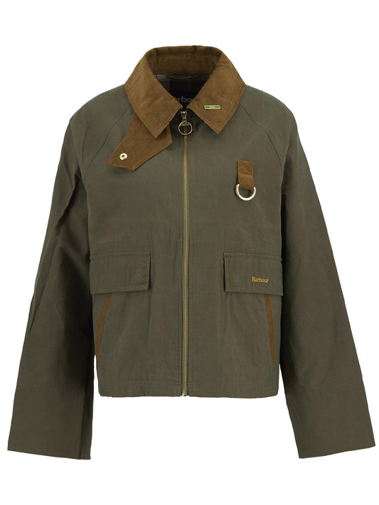 BARBOUR-ICONS SPEY SHOWERPROOF-LSP0311 OL72 IVY GREEN/ANCIENT