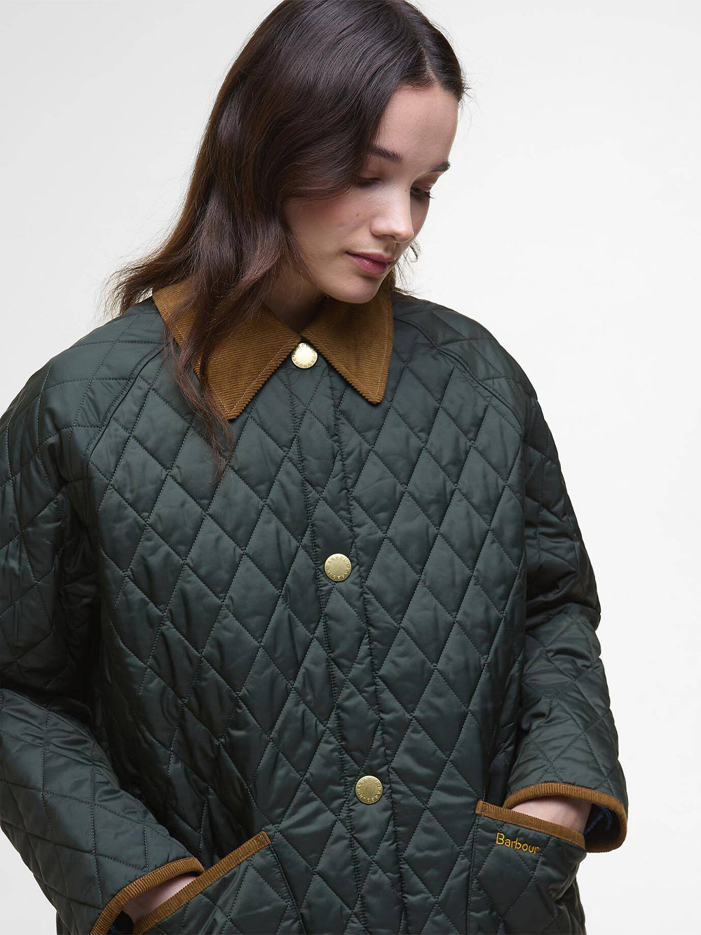 BARBOUR-OS LIDDESDALE QUILTED JACKET-LQU1853 OL71 OLIVE