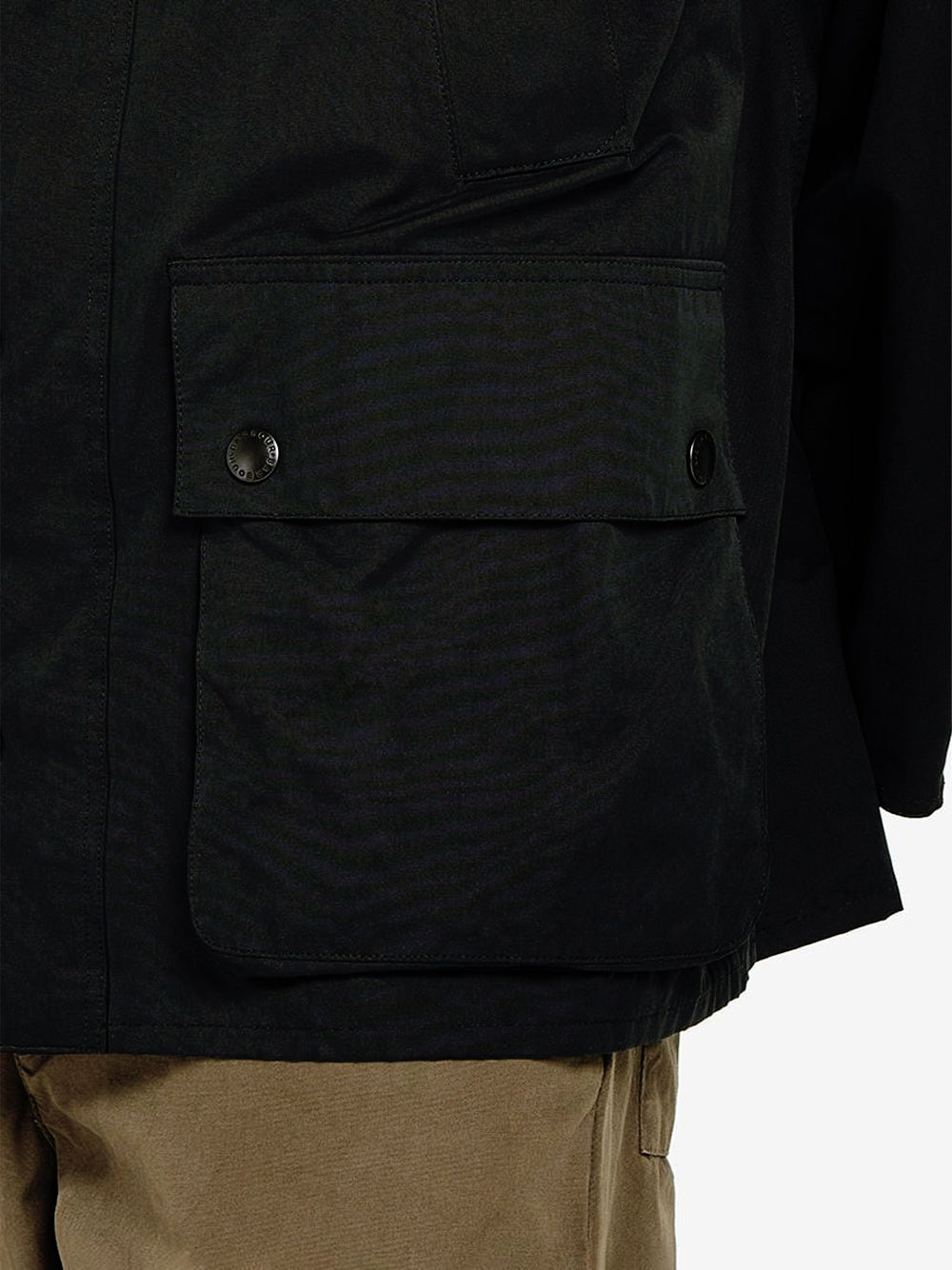 BARBOUR-OS PEACHED BEDALE CASUAL-MCA0933 BK11 BLACK