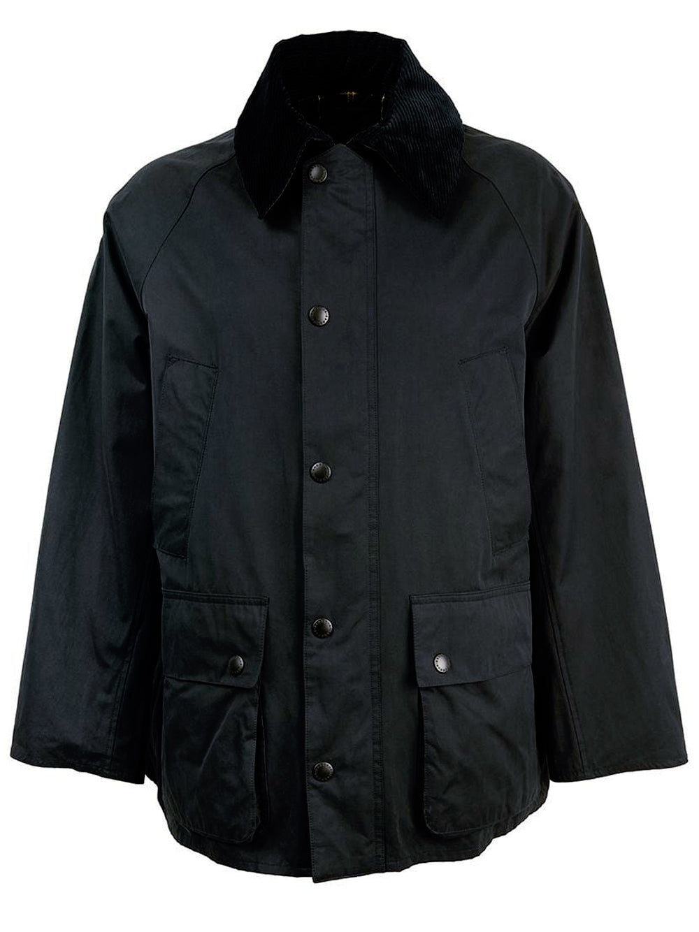 BARBOUR-OS PEACHED BEDALE CASUAL-MCA0933 BK11 BLACK