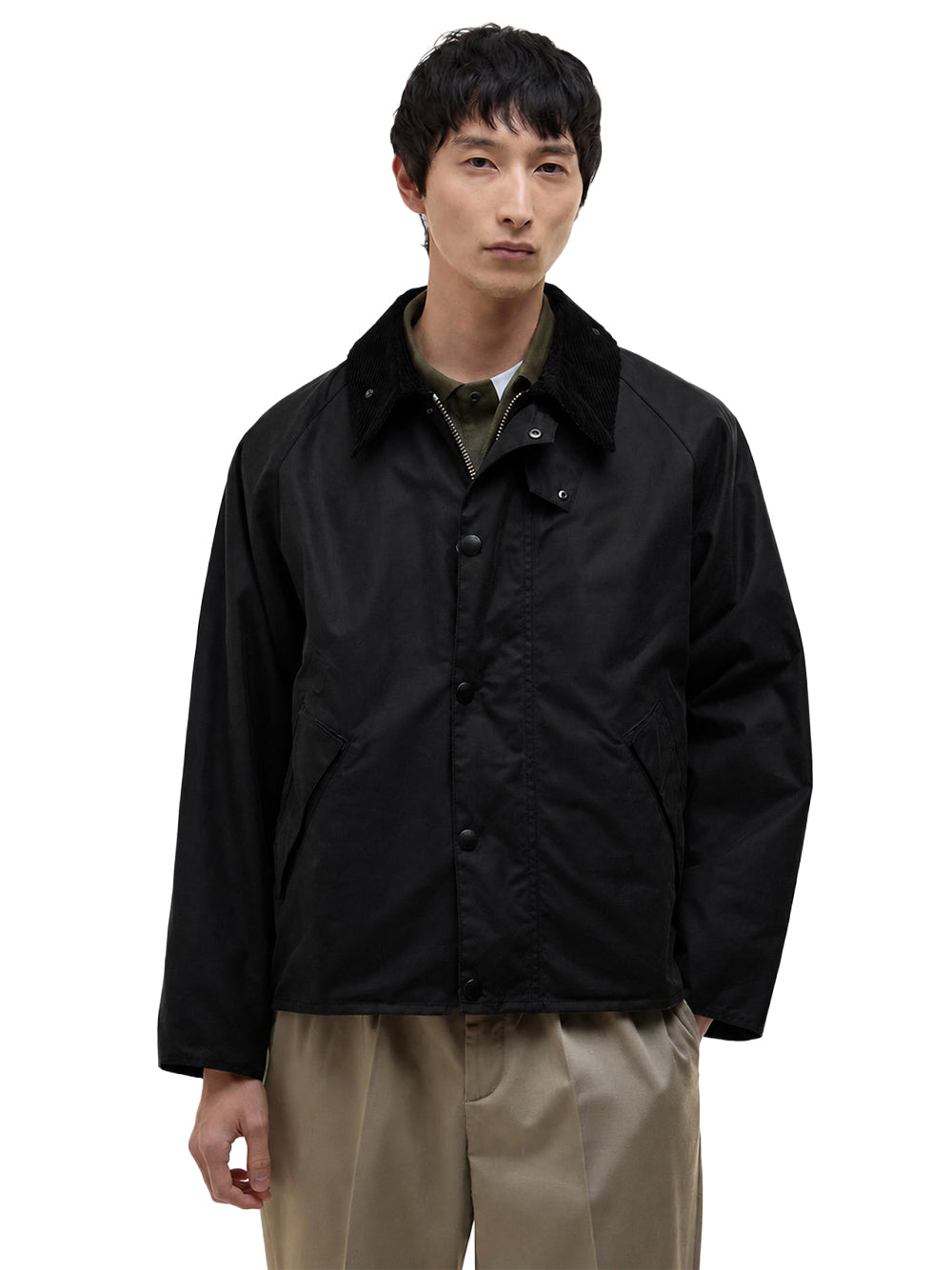 BARBOUR-OS TRANSPORT WAX-MWX1678 BK91 BLACK