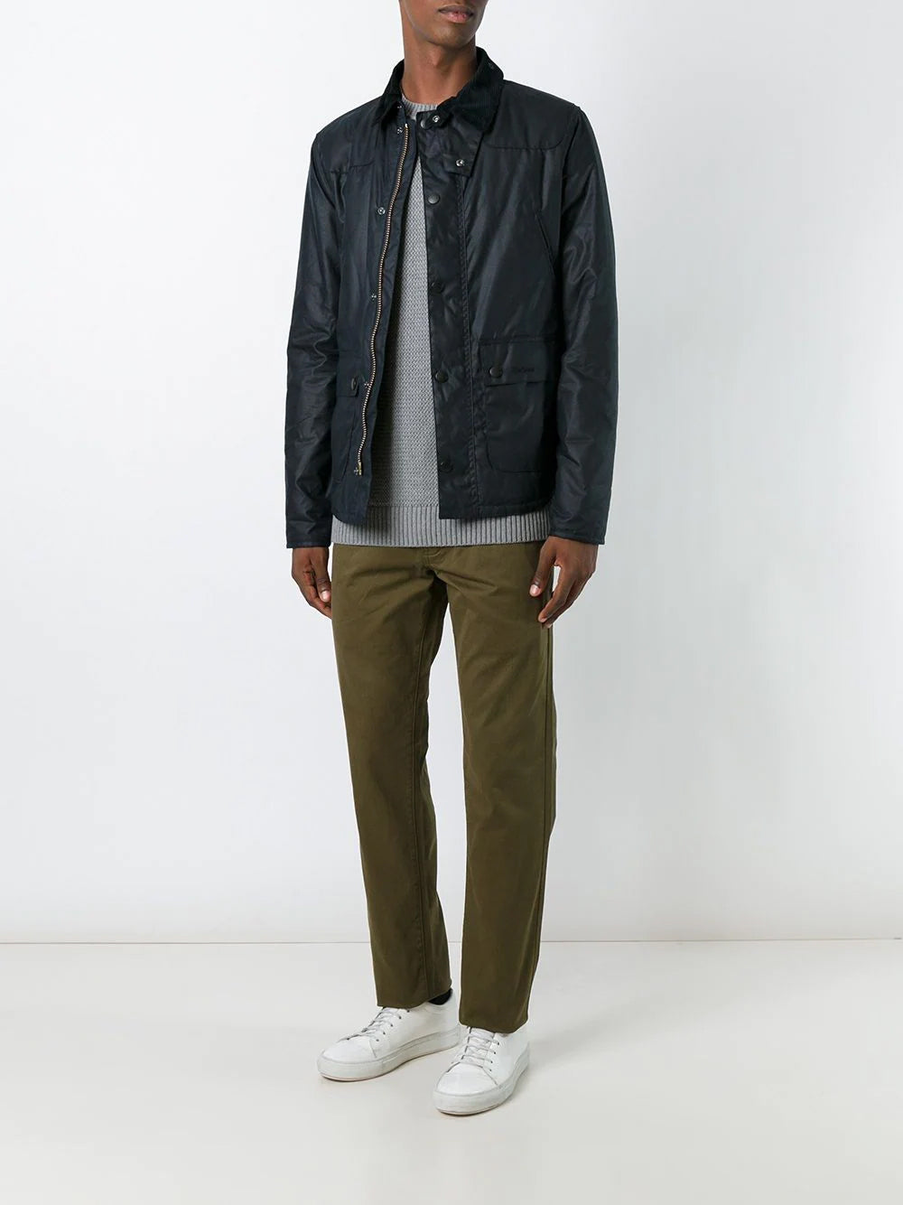 BARBOUR-REELIN WAX JACKET-MWX1106 NY92 NAVY