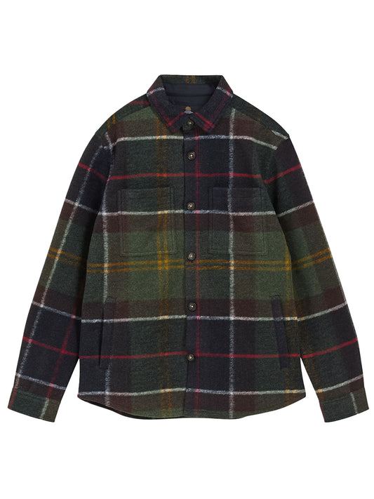 BARBOUR-WOODLANE TAIL BRUSH CCK OVSRT-MOS0511 TN11 CLASSIC TARTAN