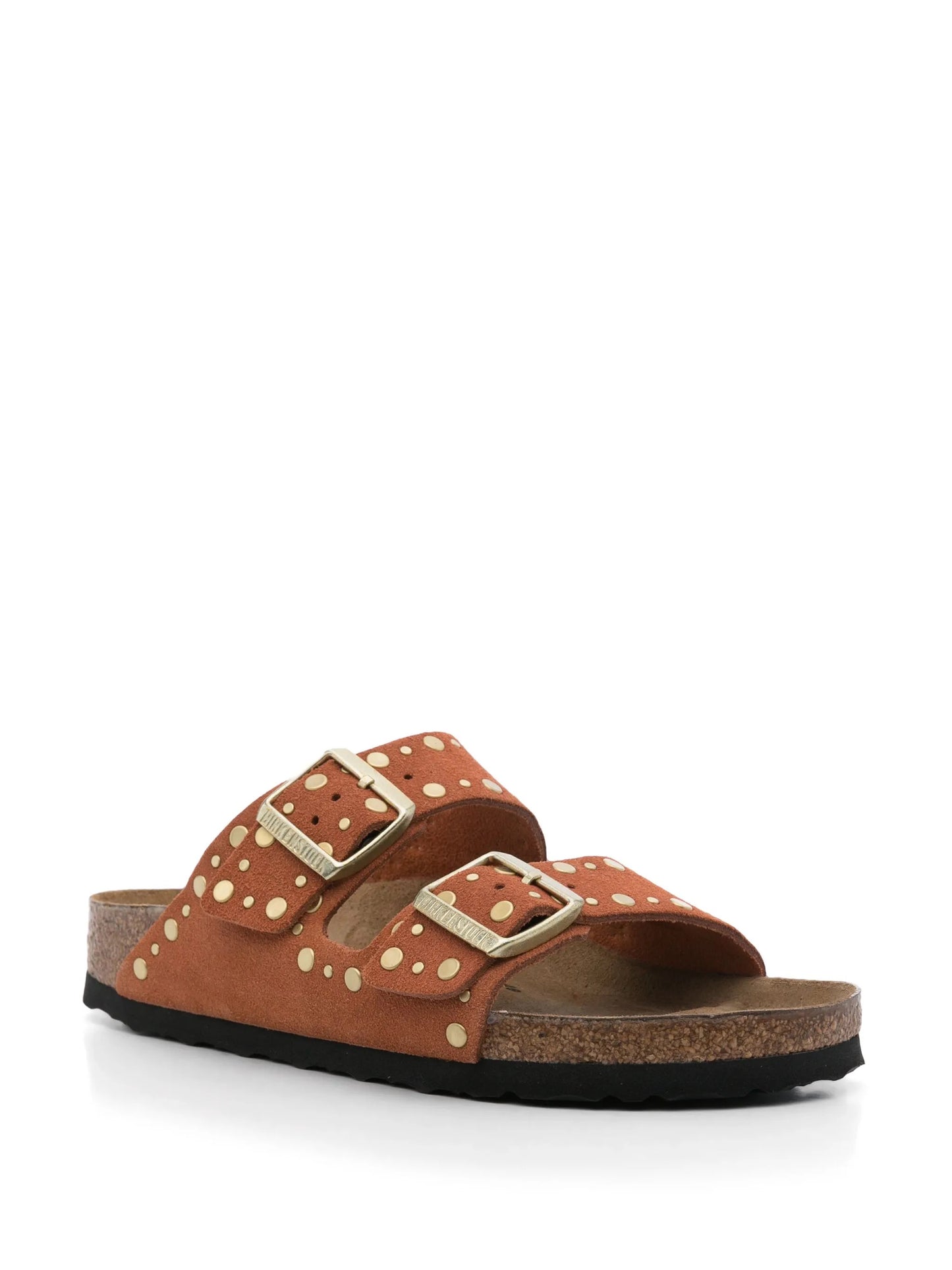 BIRKENSTOCK-ARIZONA RIVET SUEDE-1029513 DARK RUST