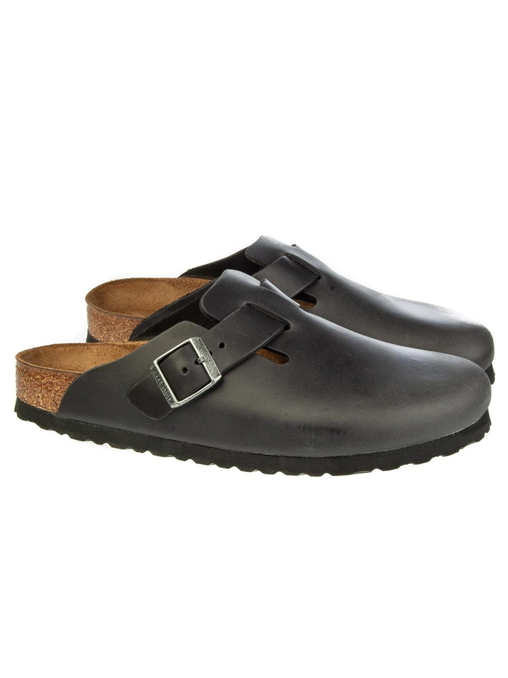BIRKENSTOCK-BOSTON OILED LEATHER-059463 BLACK