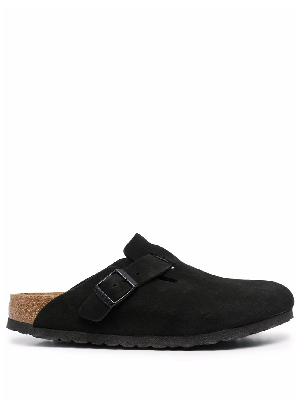 BIRKENSTOCK-BOSTON SFB SUEDE-660473 BLACK