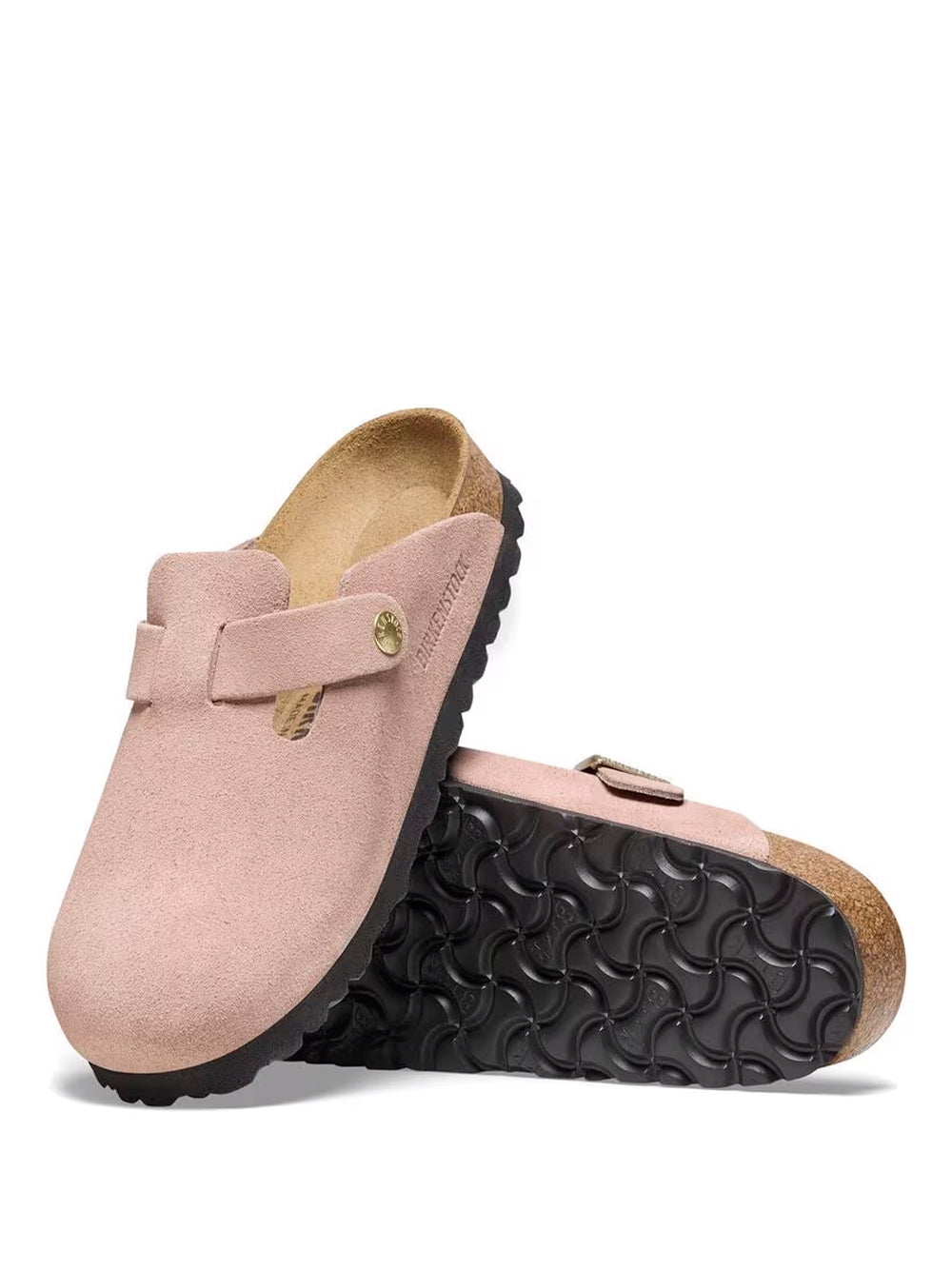 BIRKENSTOCK-BOSTON SUEDE-1026171 LIGHT ROSE