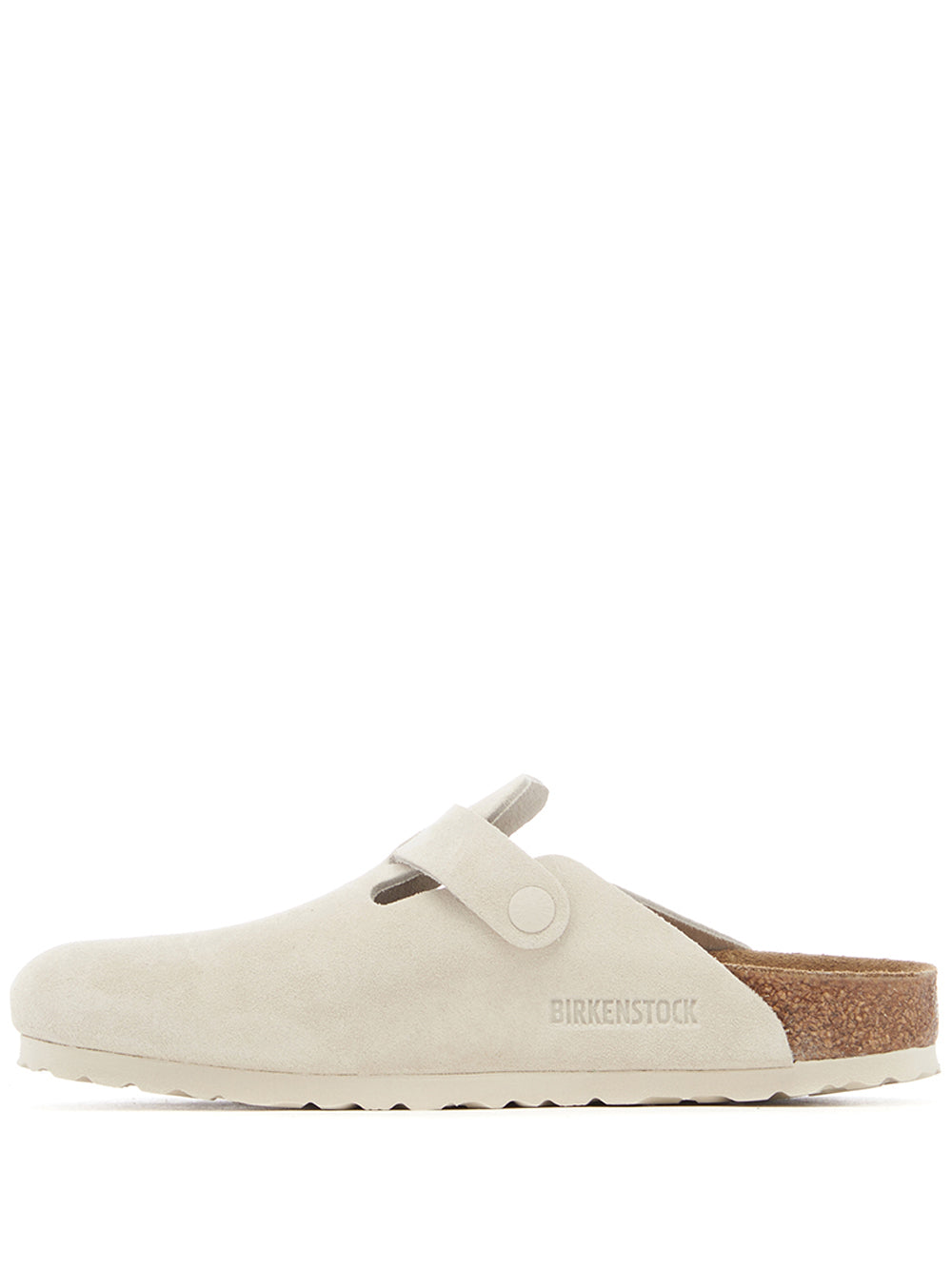 BIRKENSTOCK-BOSTON SUEDE LEATHER-1024740 ANTIQUE WHITE