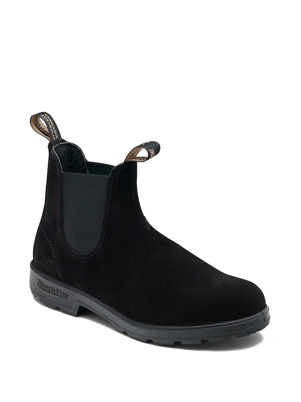 BLUNDSTONE-2405 ELASTIC SIDEDBOOT-2405 2405 BLACK SUEDE