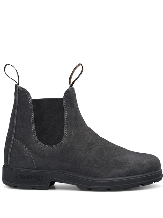 BLUNDSTONE-ELASTIC SIDED SUEDE BOOT-1910 1910 STEEL GREY