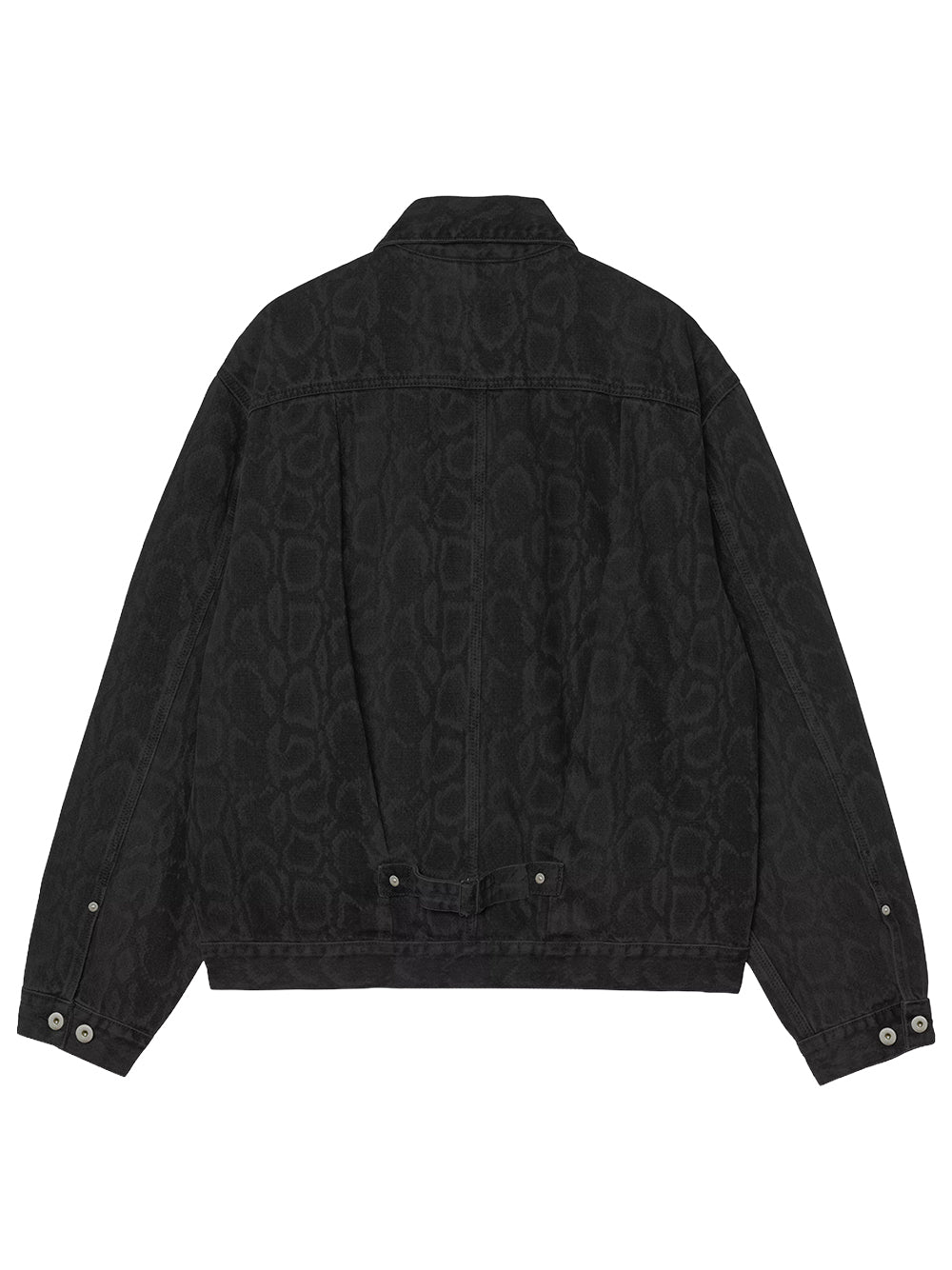 CARHARTT WIP-BELMAR JACKET-I036586 3R260 SNAKE CAMO/BLACK HEAVY STONE WASHED