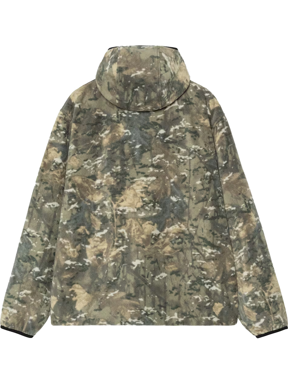 CARHARTT WIP-BLEVIN LINER POLYESTER FLEECE-I035310 38TXX CAMO COMBI GREEN