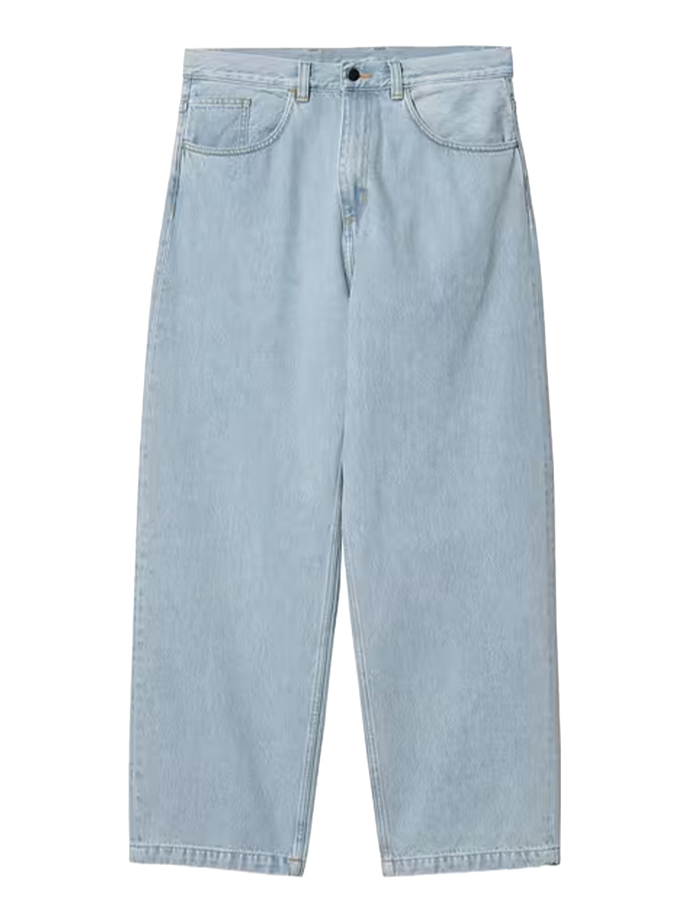 CARHARTT WIP-BRANDON PANT-I035893 01WU BLUE HEAVY WORN BLEACHED