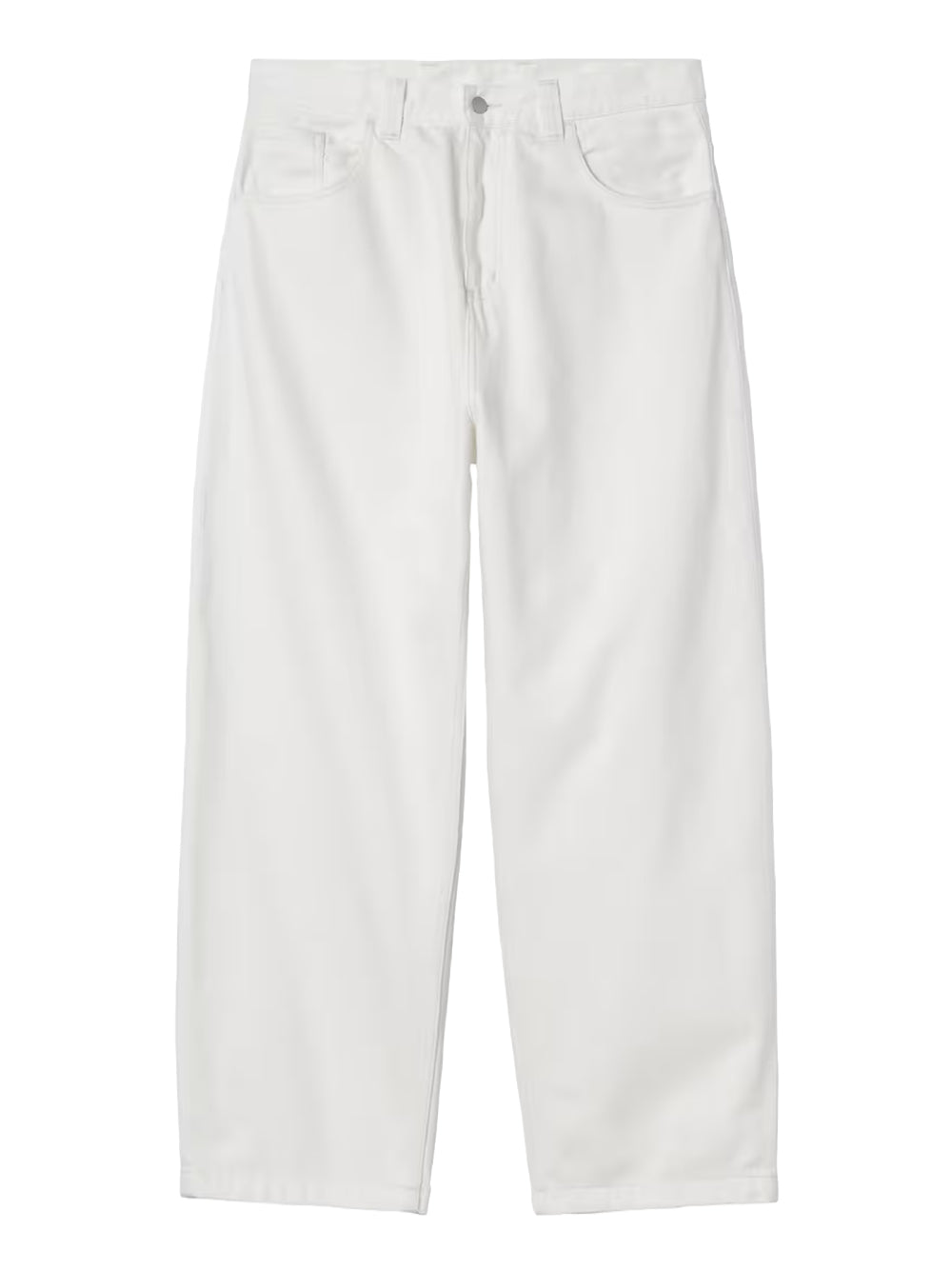 CARHARTT WIP-BRANDON PANT-I035893 0202 WHITE RINSED
