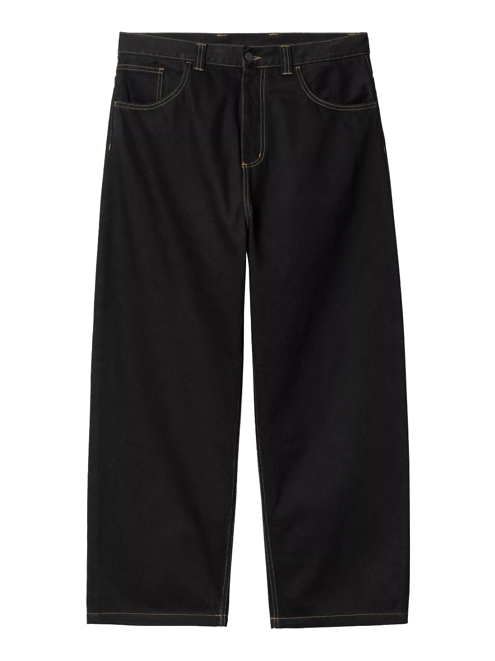 CARHARTT WIP-BRANDON PANT-I035893 8902 BLACK RINSED