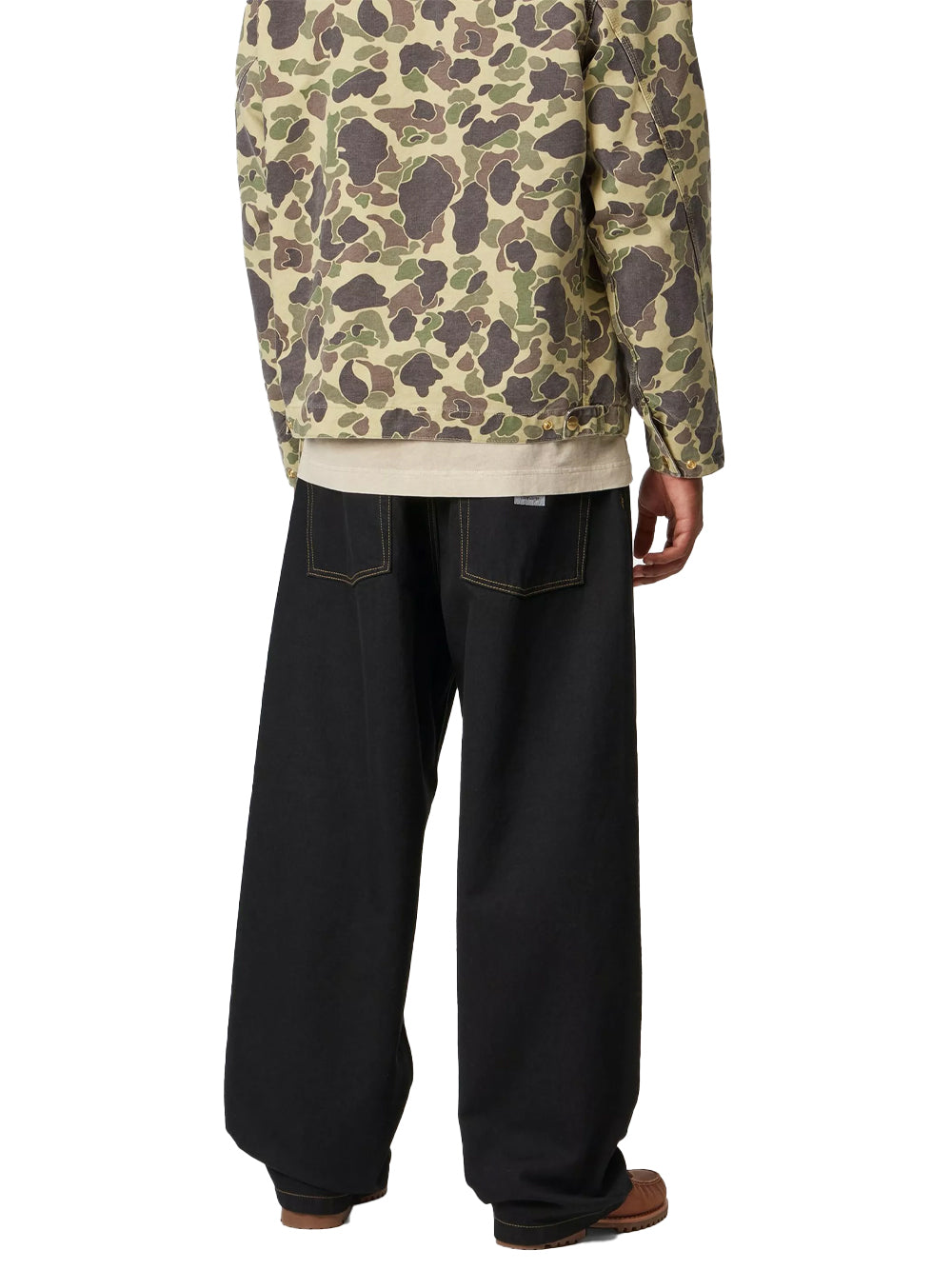 CARHARTT WIP-BRANDON PANT-I035893 8902 BLACK RINSED