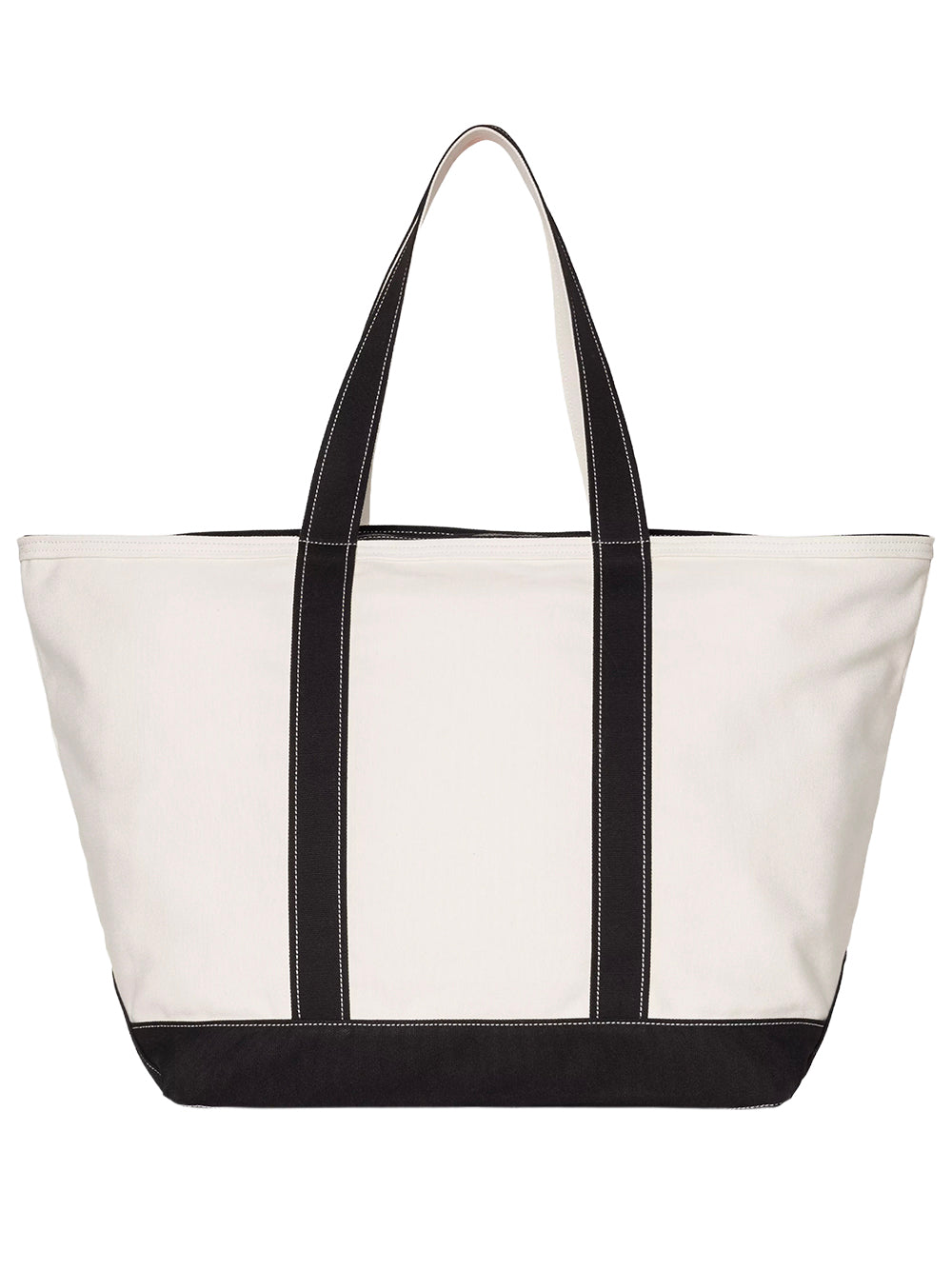 CARHARTT WIP-CANVAS BEACH TOTE-I036926 1K6XX NATURAL/BLACK
