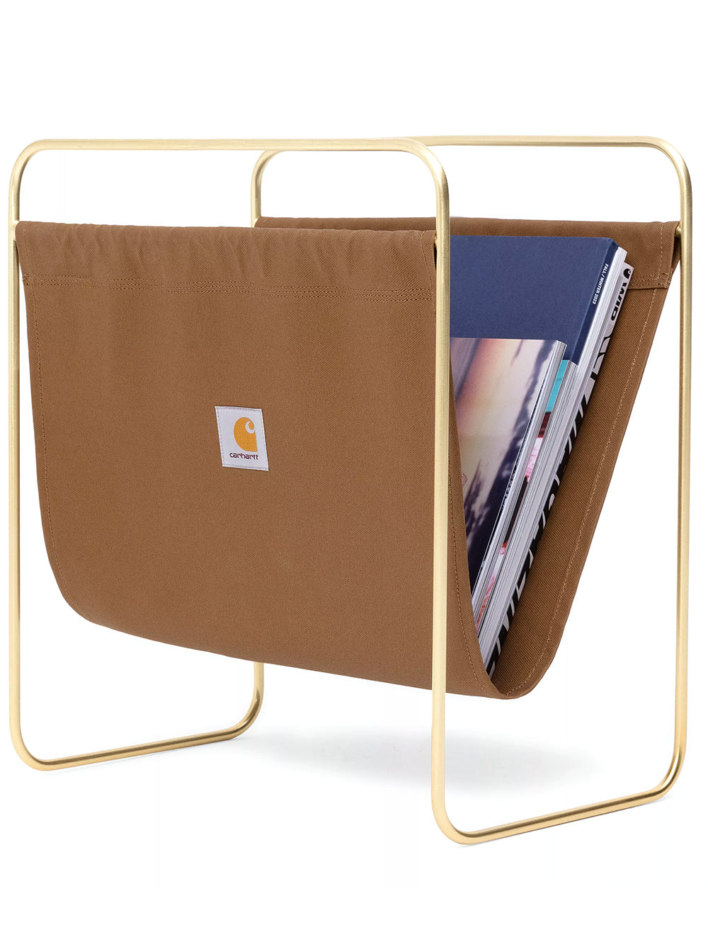 CARHARTT WIP-CANVAS MAGAZINE STAND-I034759 HAMILTON BROWN