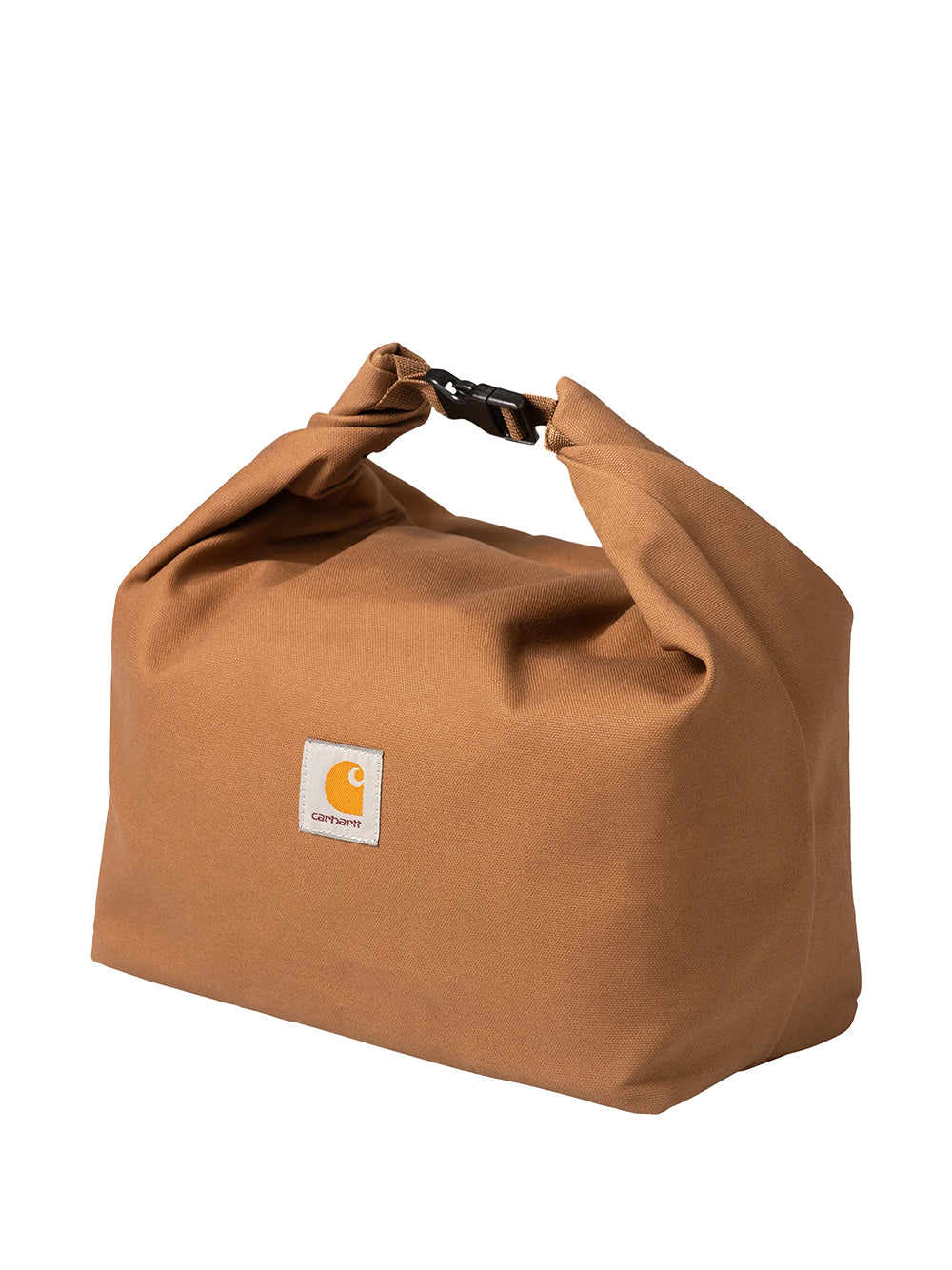 CARHARTT WIP-CANVAS ROLL-UP INSULATED BAG-I034917 HAMILTON BROWN