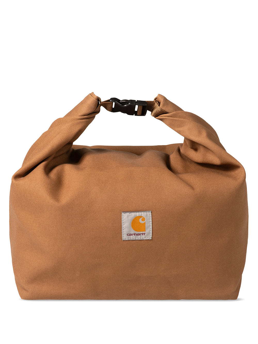 CARHARTT WIP-CANVAS ROLL-UP INSULATED BAG-I034917 HAMILTON BROWN