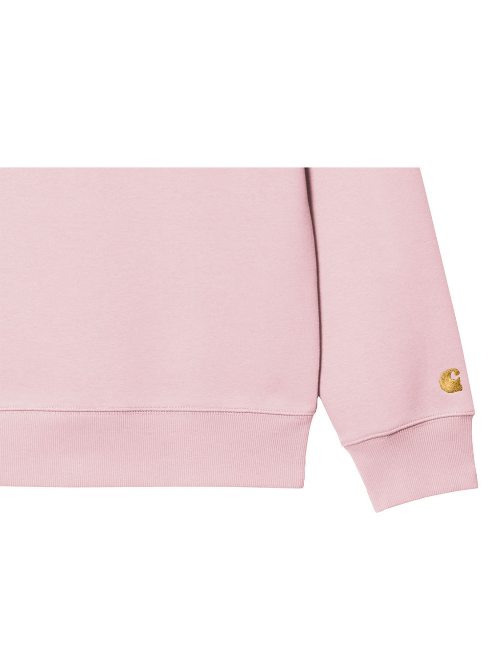 CARHARTT WIP-CHASE SWEATSHIRT-I033660 AIR PINK/GOLD