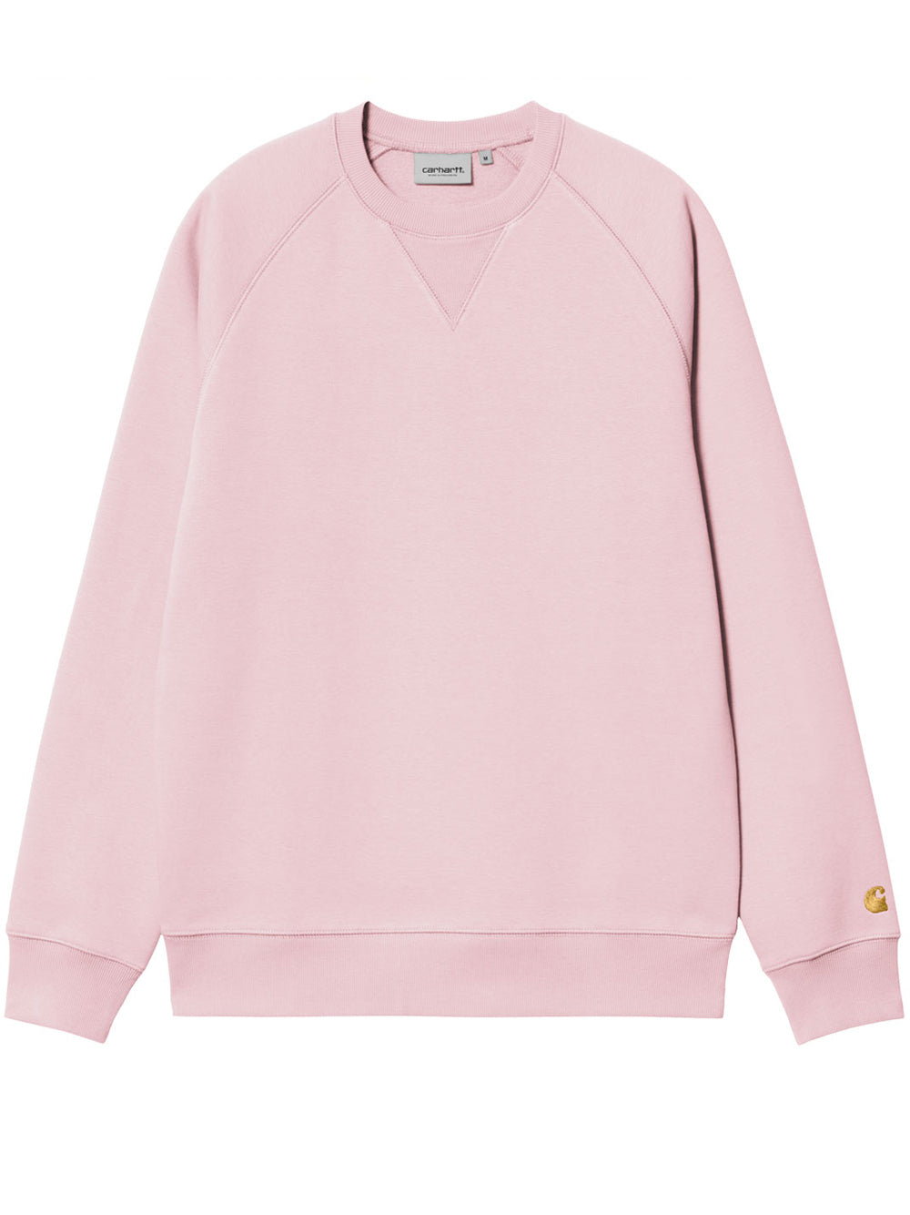 CARHARTT WIP-CHASE SWEATSHIRT-I033660 AIR PINK/GOLD