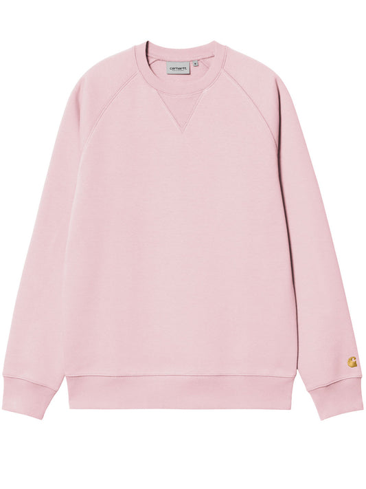 CARHARTT WIP-CHASE SWEATSHIRT-I033660 AIR PINK/GOLD