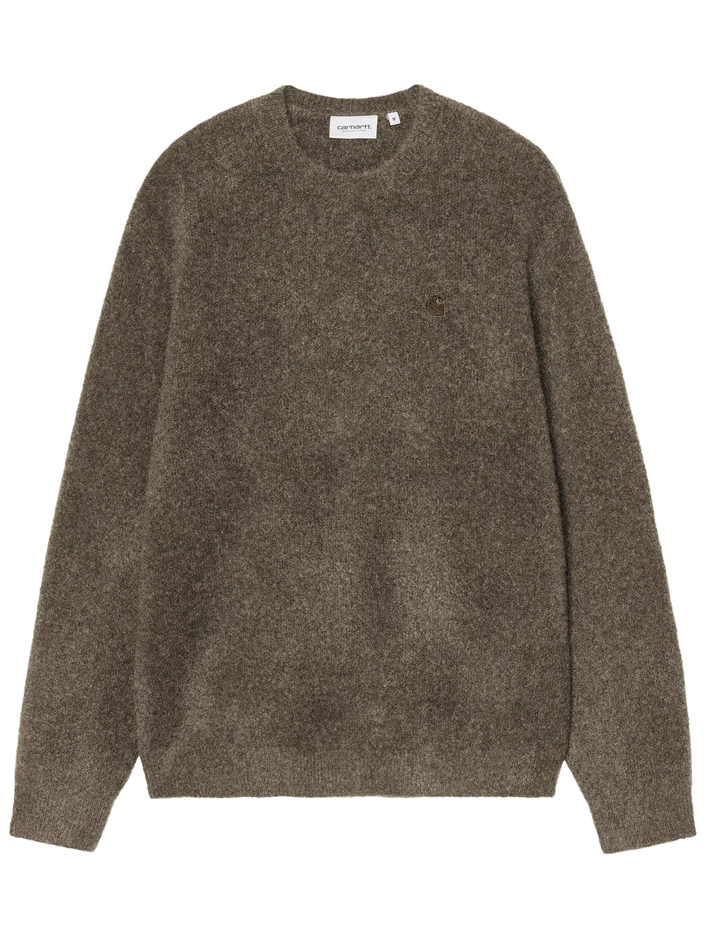 CARHARTT WIP-CURTIS SWEATER-I035394 3ZAXX TANGLED SHUNGITE