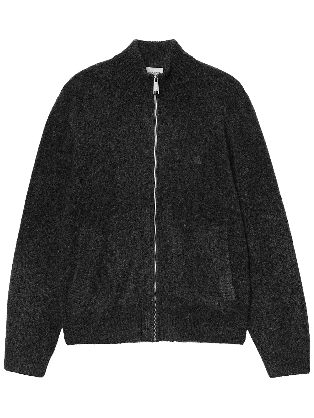 CARHARTT WIP-CURTIS SWEATER JACKET-I037033 3Z8XX TANGLED BLACK