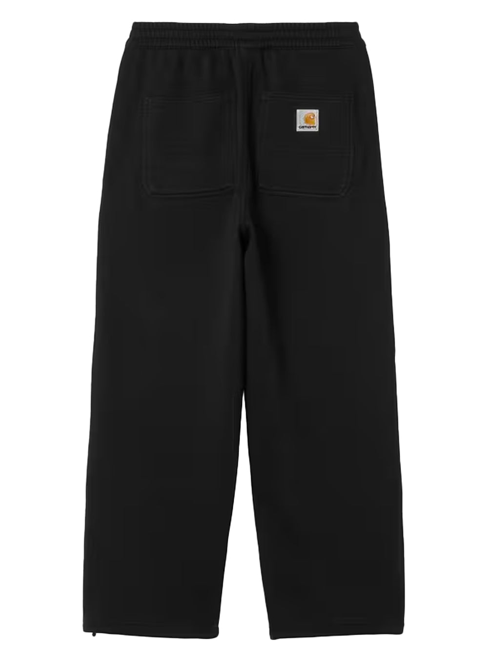 CARHARTT WIP-DOUBLE KNEE SWEAT PANT-I035546 8906 BLACK/STONE WASHED