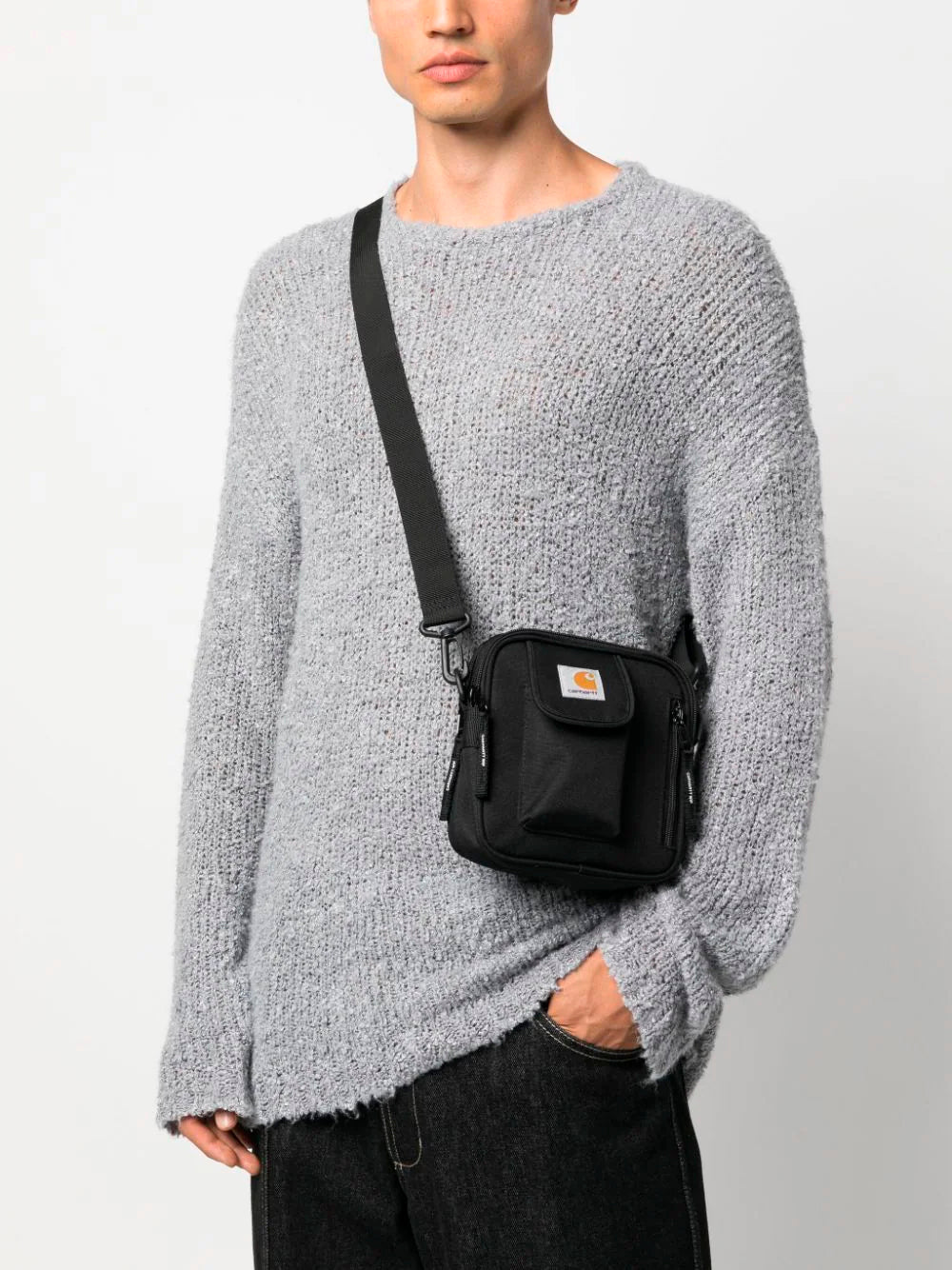 CARHARTT WIP-ESSENTIAL BAG-I031470.89 BLACK