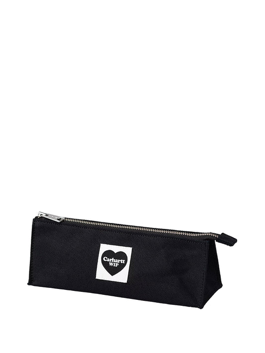 CARHARTT WIP-HEART PENCIL CASE-I037372 89XX BLACK