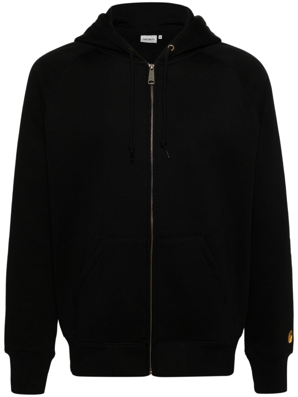 CARHARTT WIP-HOODED CHASE JACKET-I033664.00F.XX.03 BLACK/GOLD